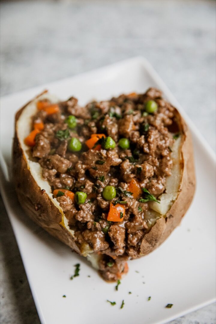 Traeger Shepherd's Pie Baked Potato - Or Whatever You Do