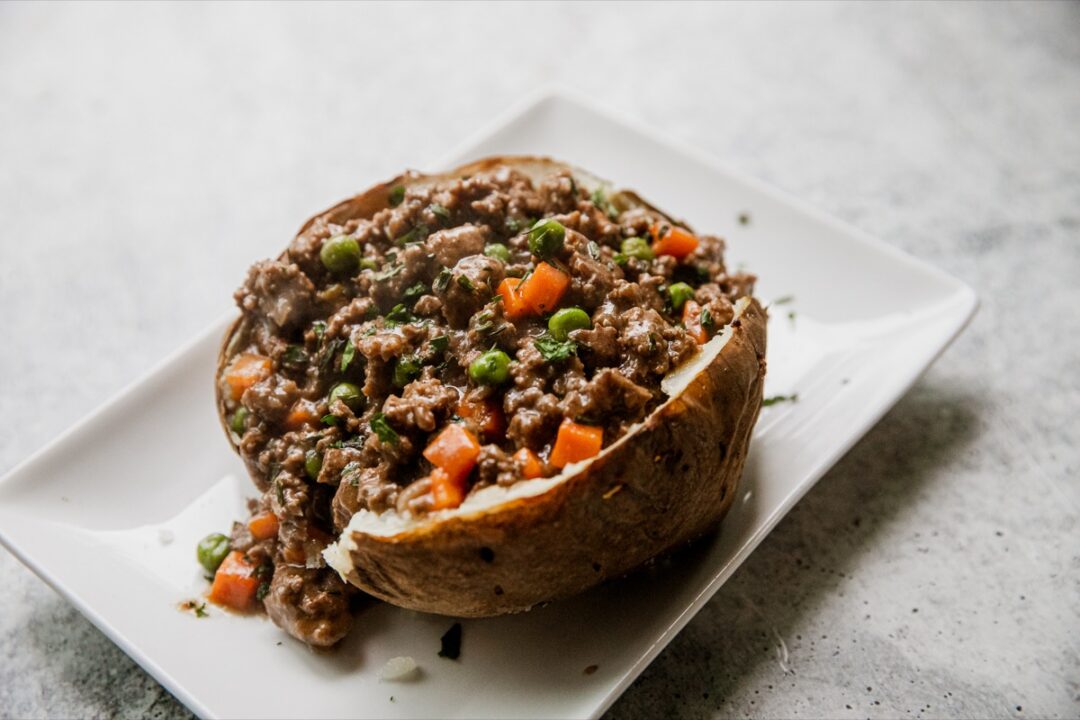 Traeger Shepherd's Pie Baked Potato - Or Whatever You Do