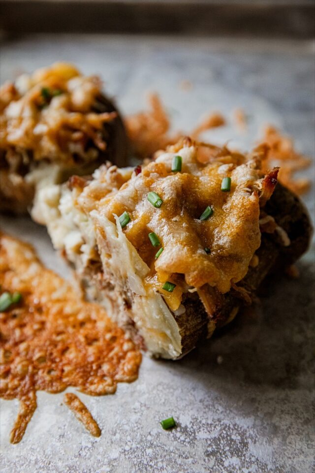 Pulled Pork Twice Baked Potatoes - Or Whatever You Do