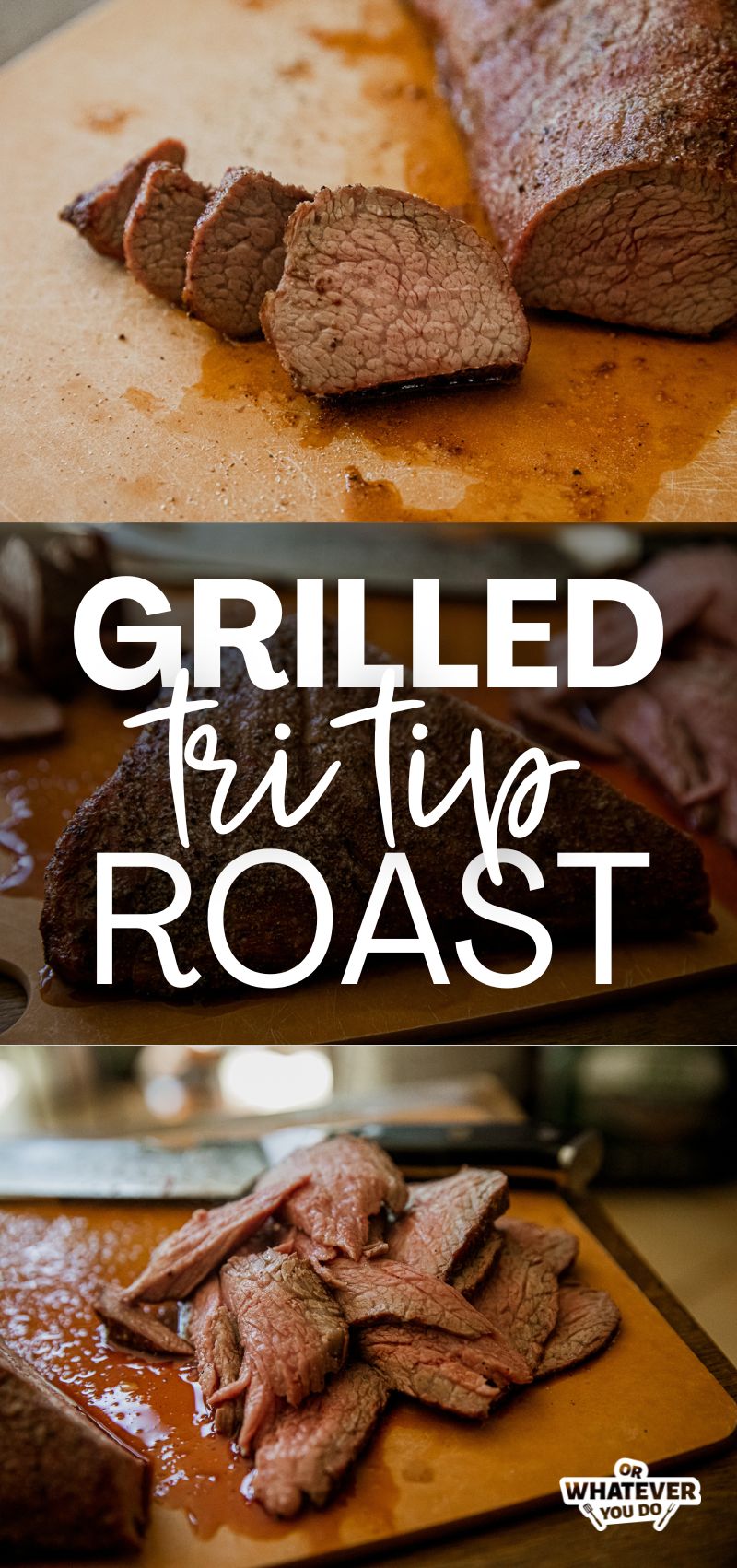 Grilled Tri Tip Roast