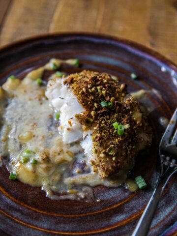 Pistachio Crusted Lingcod