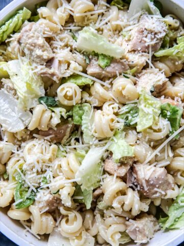 Chicken Caesar Pasta Salad