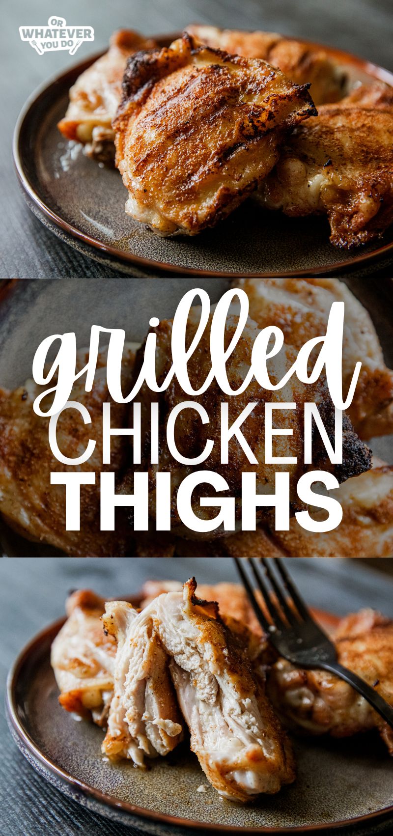 Grilled Chicken Thighs