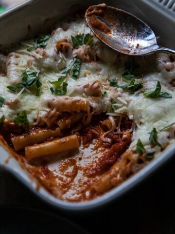 Traeger Baked Ziti