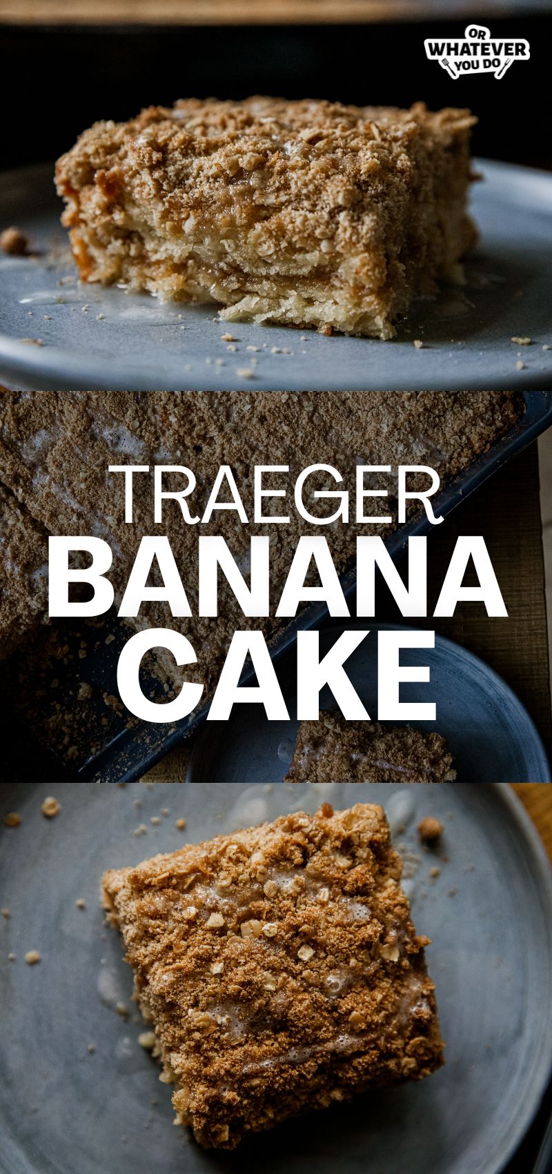 Traeger Banana Cake