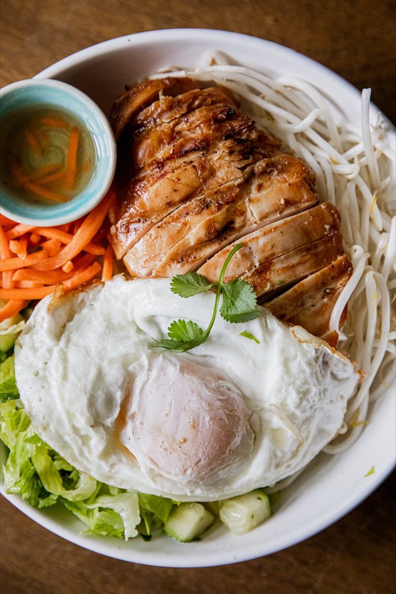 Vietnamese Chicken Vermacelli Bowl