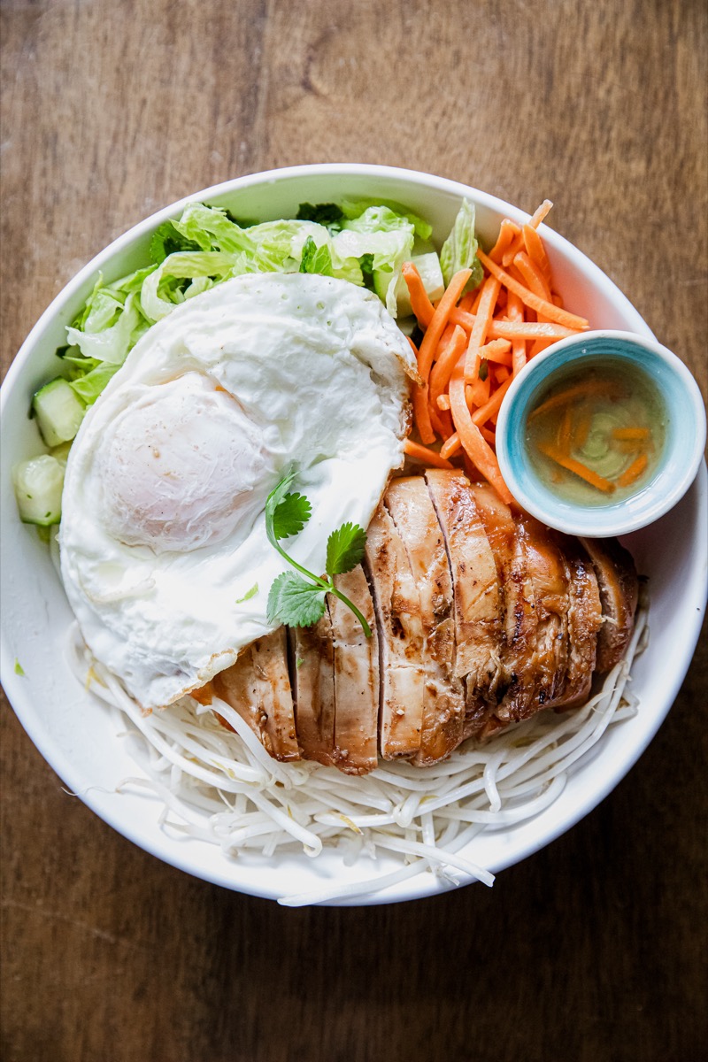 Chicken Vermicelli Bowl