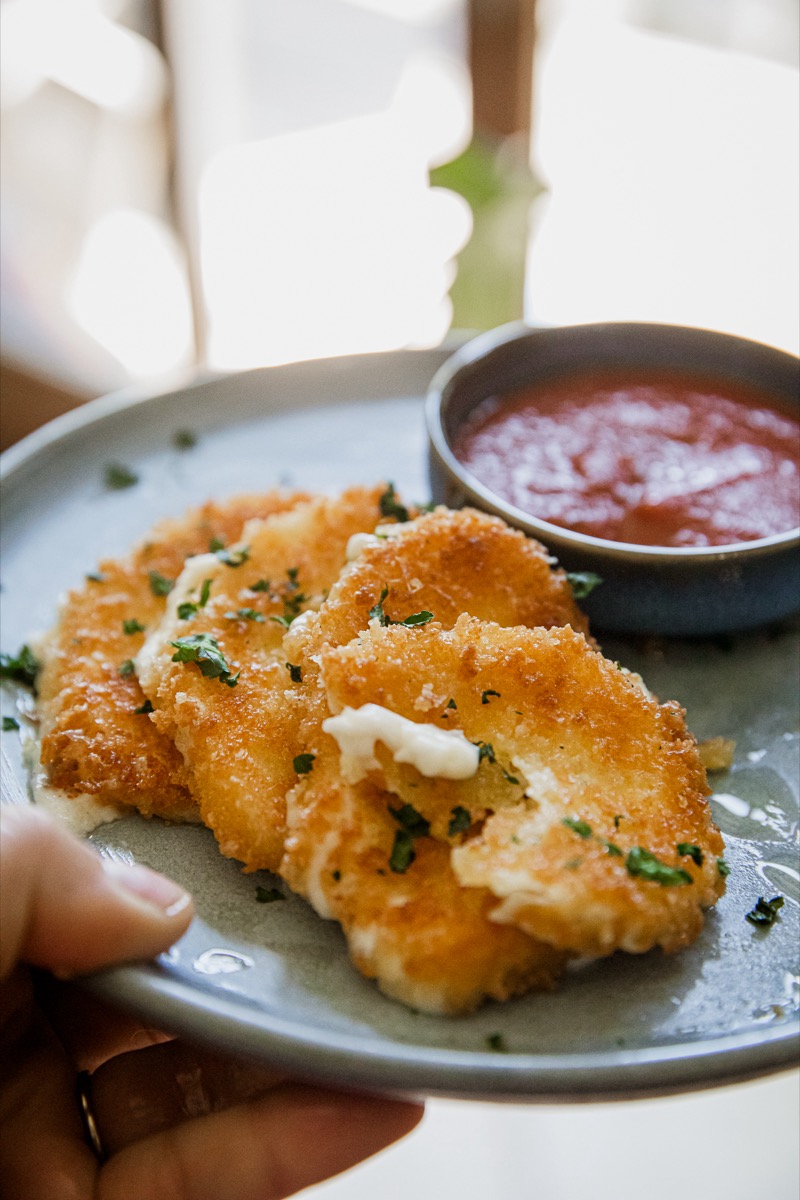 Blackstone Fried Mozzarella