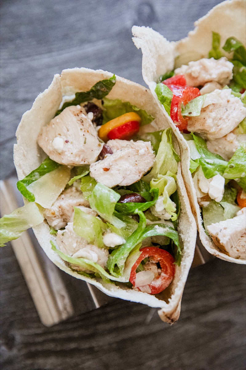 Greek Chicken Pita Pockets - Or Whatever You Do