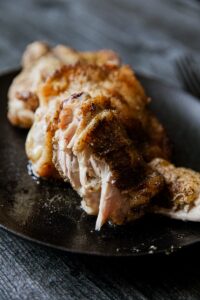 Grilled Chicken Thighs with Roasted Chicken Rub
