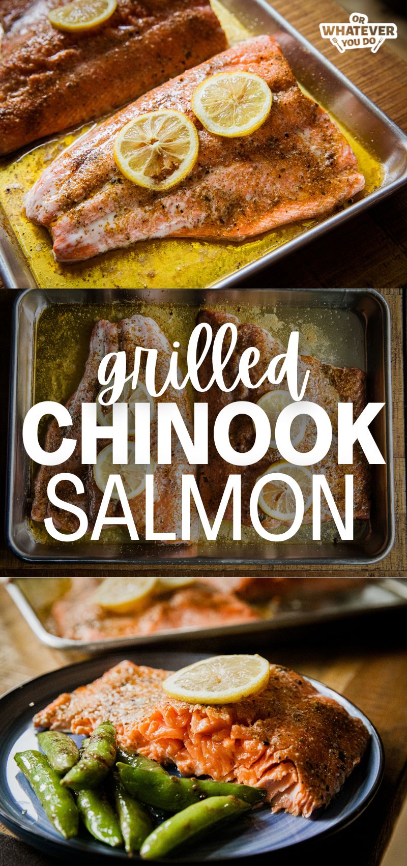 Grilled Chinook Salmon