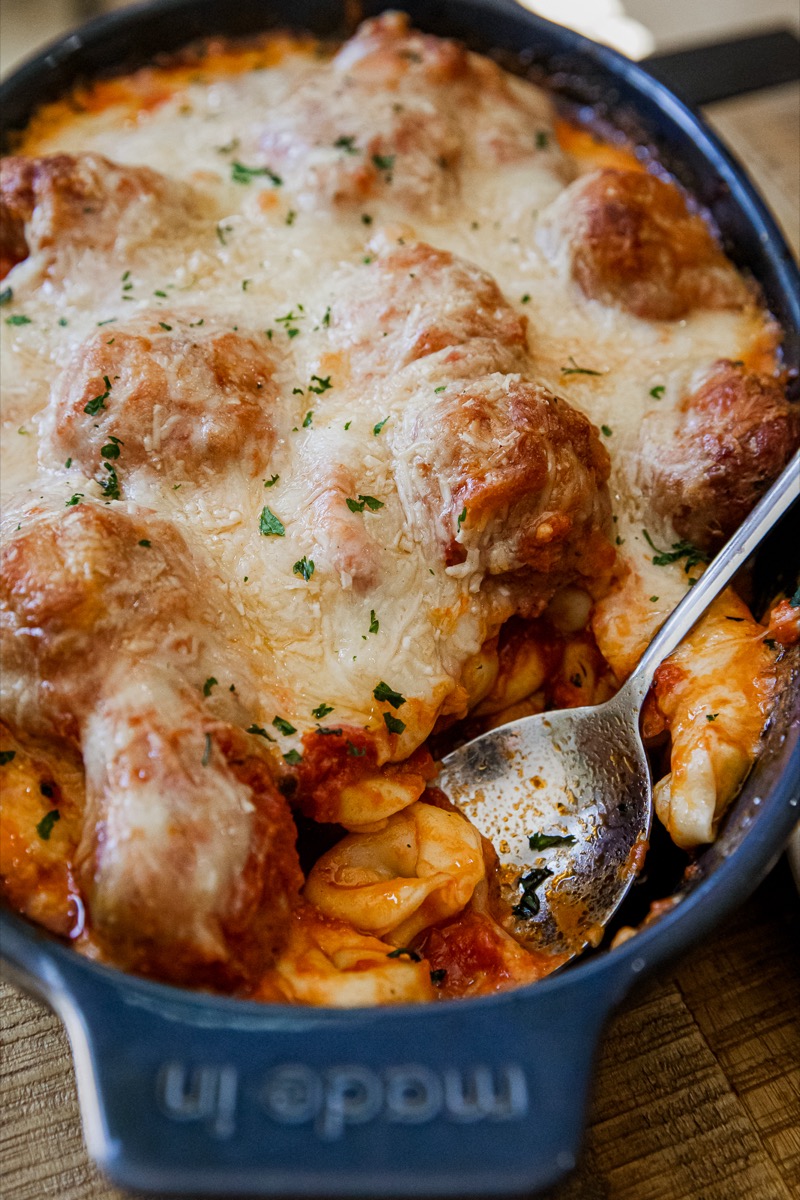 Traeger Baked Tortellini