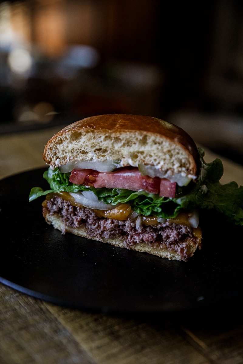 Grilled Bison Burger