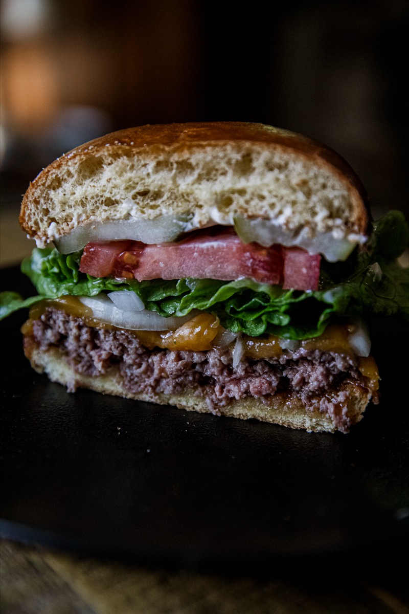 Grilled Bison Burger