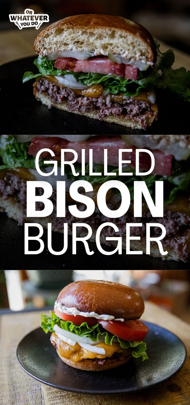 Grilled Bison Burger