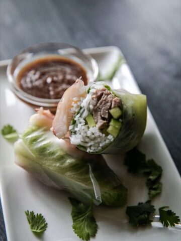 Vietnamese-Style Spring Rolls