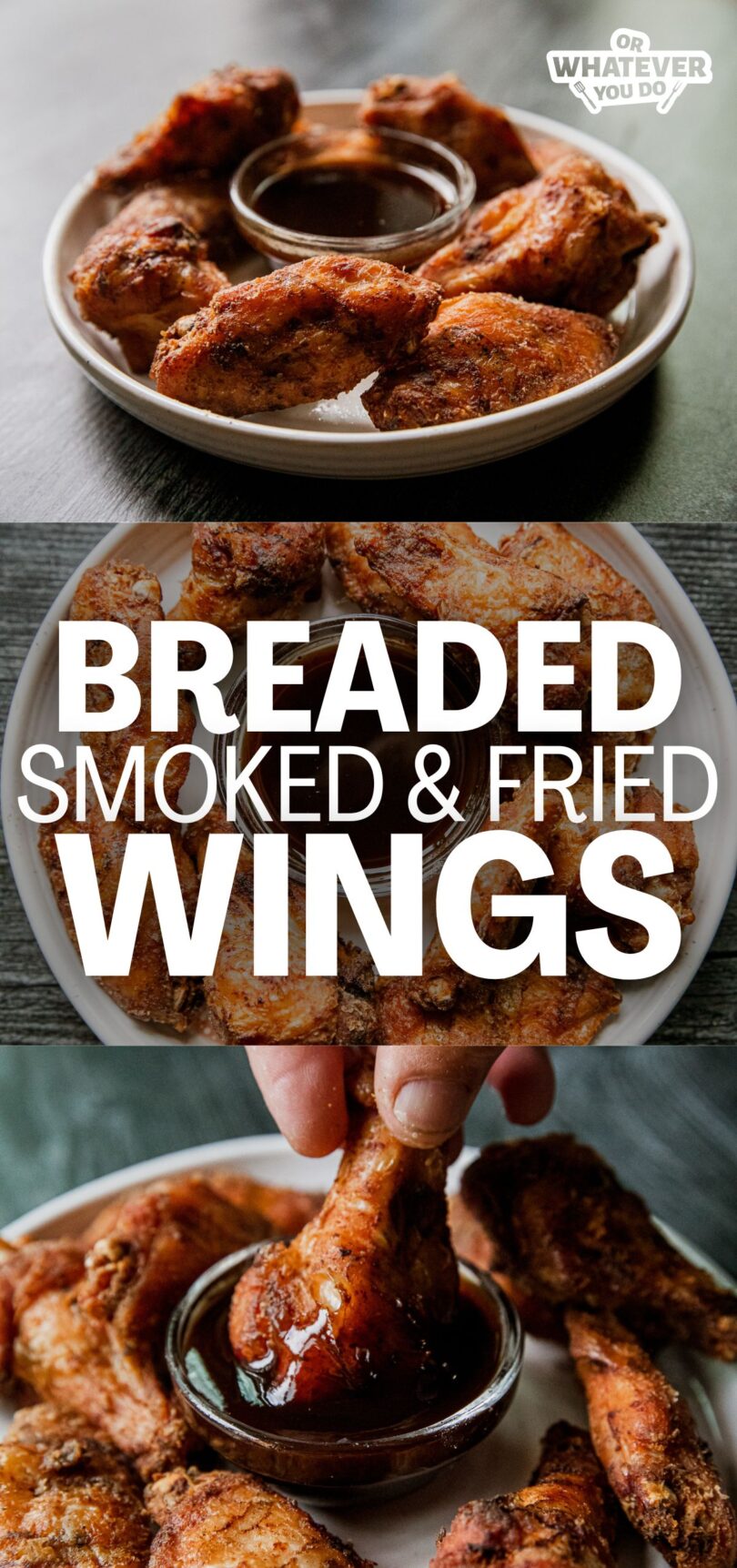 Breaded Smoked & Fried Chicken Wings