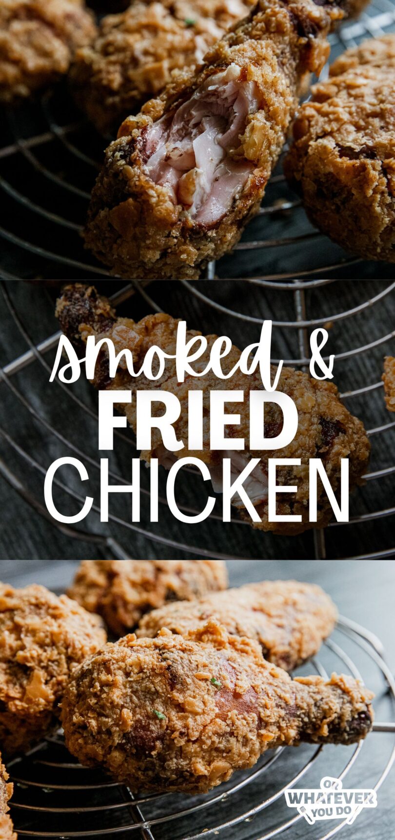 Brined, Smoked and Fried Chicken