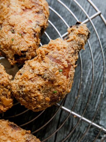 Brined Smoked and Fried Chicken