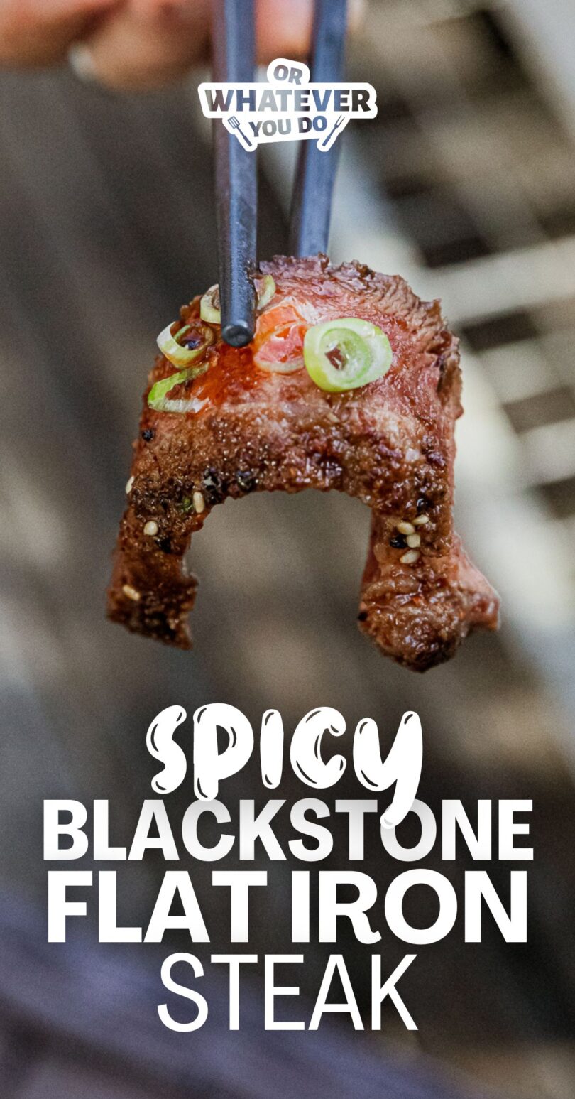 Spicy Blackstone Flat Iron