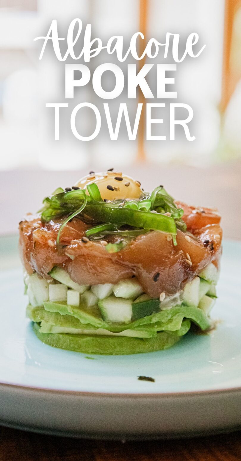 Albacore Poke Tower 