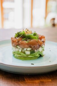 Albacore Poke Tower