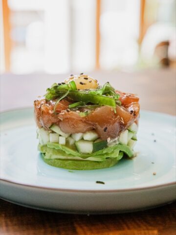 Albacore Poke Tower