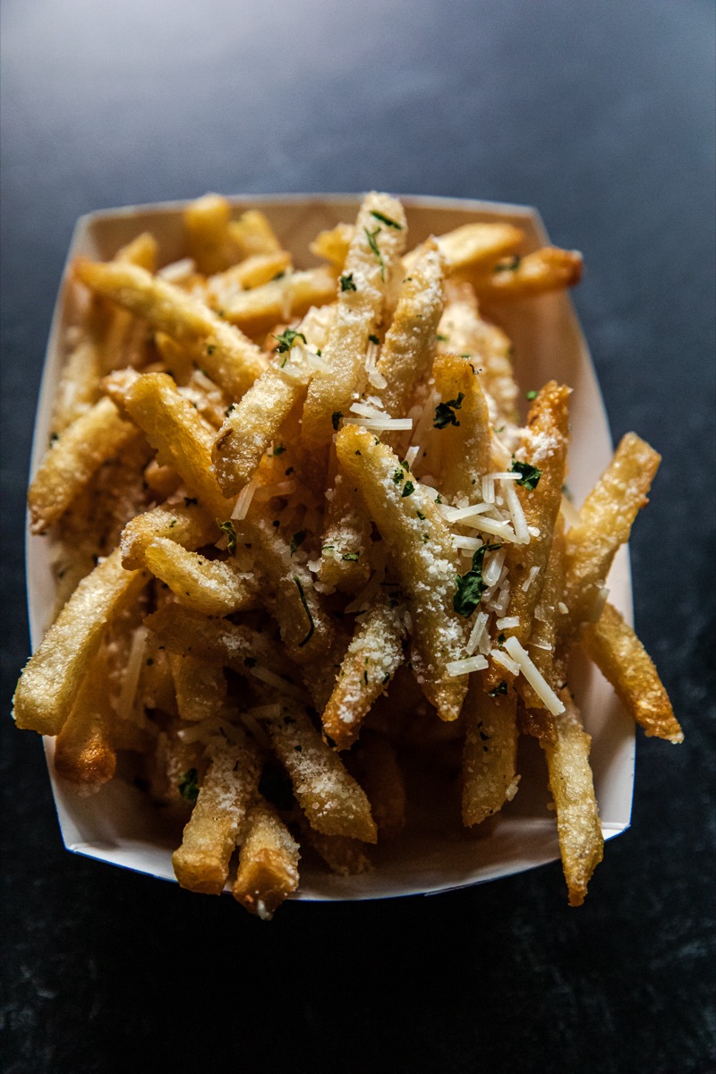 Blackstone Griddle Garlic Parmesan Fries