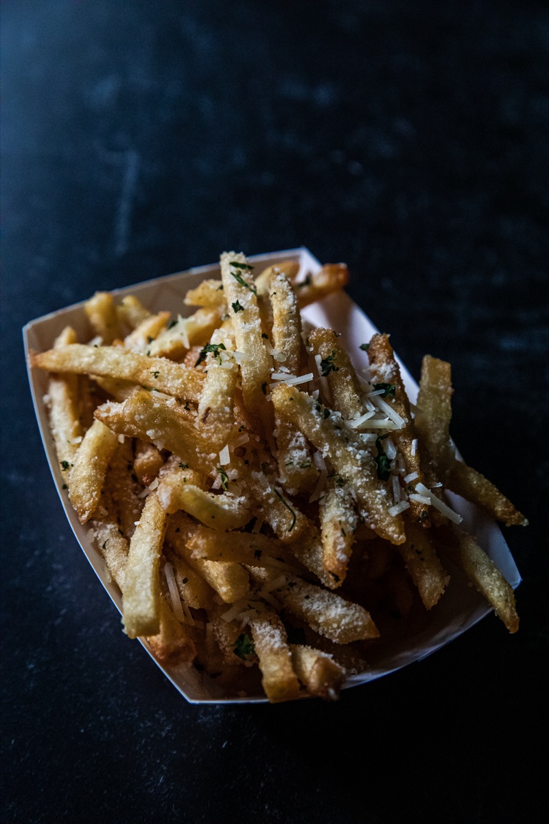 Blackstone Griddle Garlic Parmesan Fries