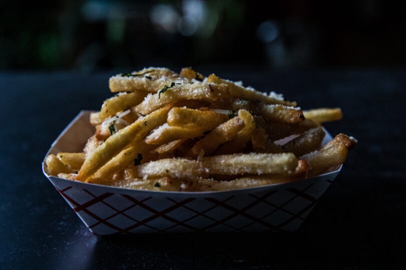 Blackstone Griddle Garlic Parmesan Fries