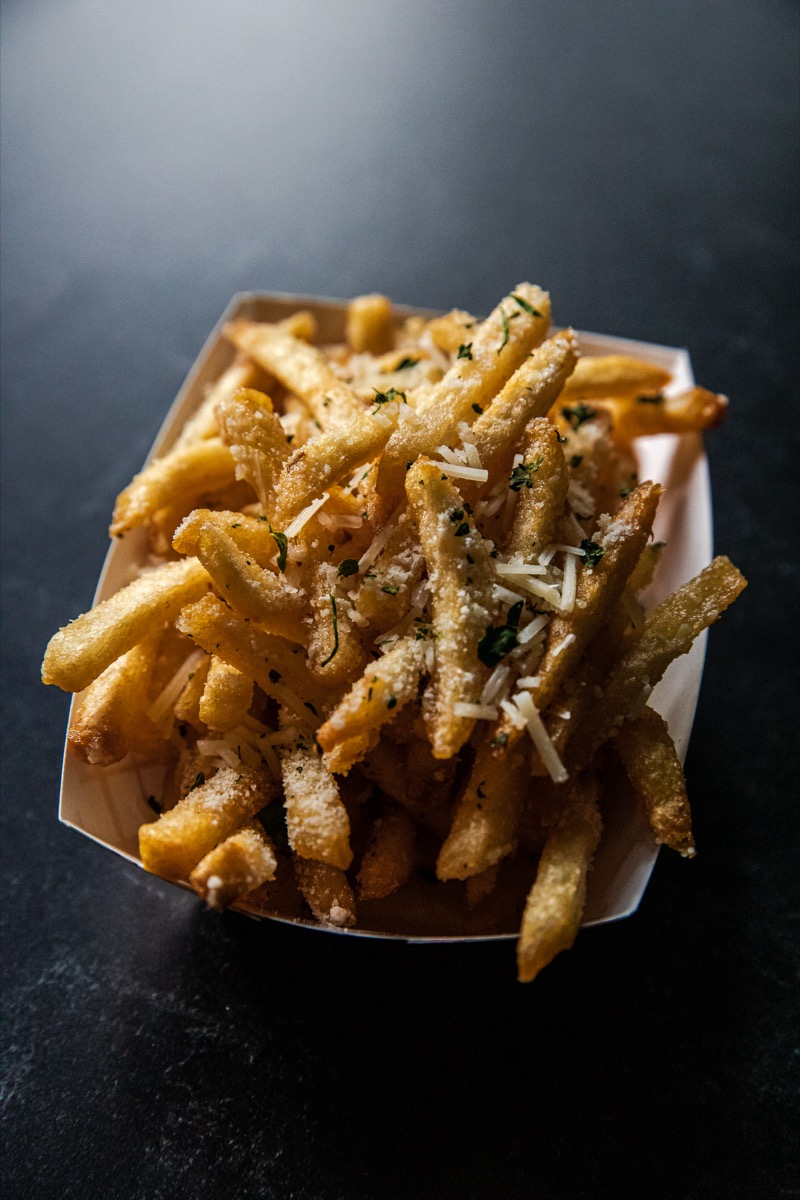 Blackstone Griddle Garlic Parmesan Fries