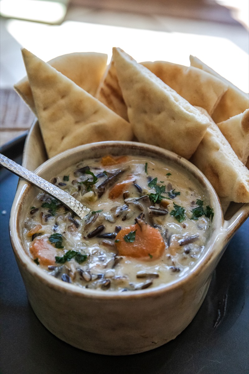 Creamy Minnesota Wild Rice Soup