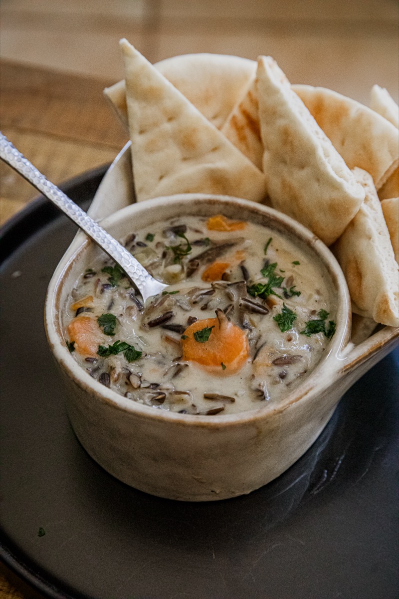 Creamy Minnesota Wild Rice Soup