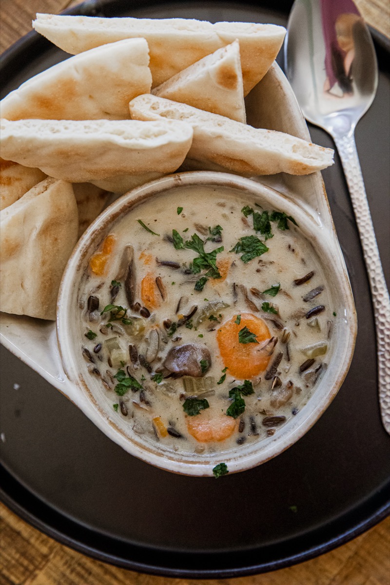 Creamy Minnesota Wild Rice Soup