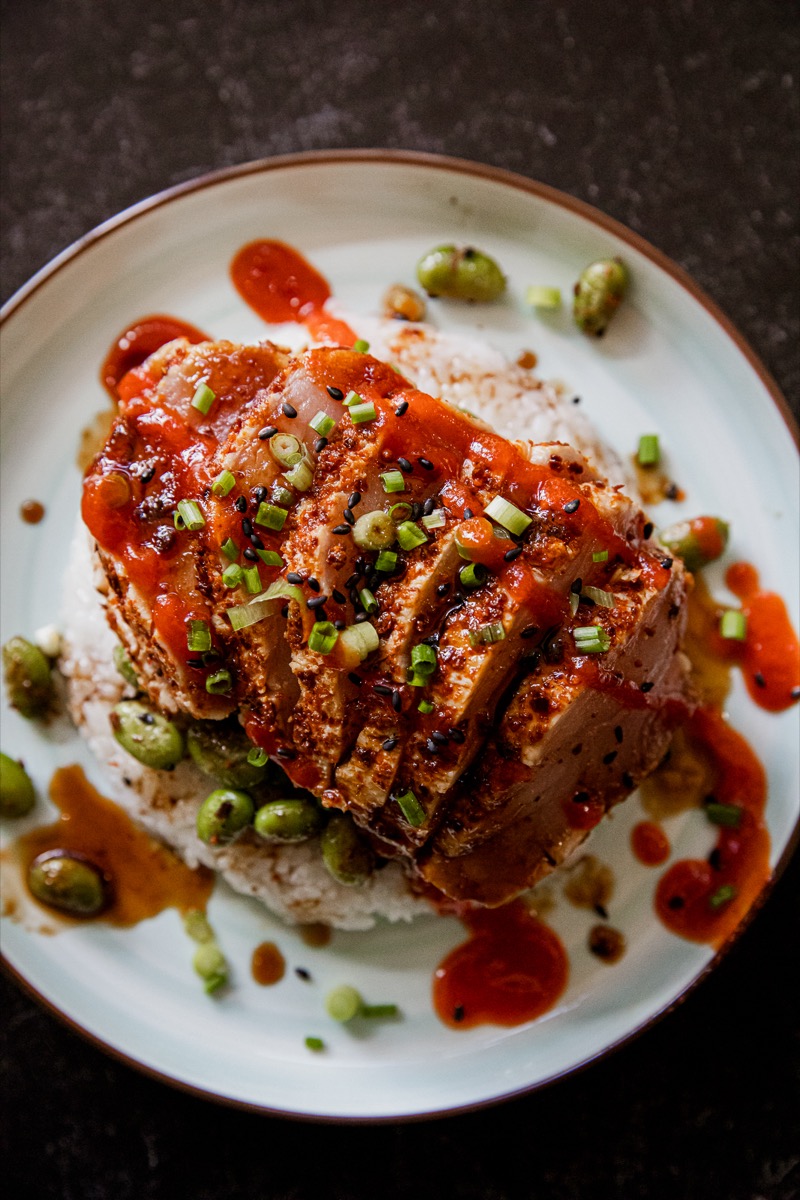 Gochugaru Tuna Tataki