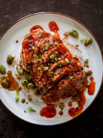 Gochugaru Tuna Tataki