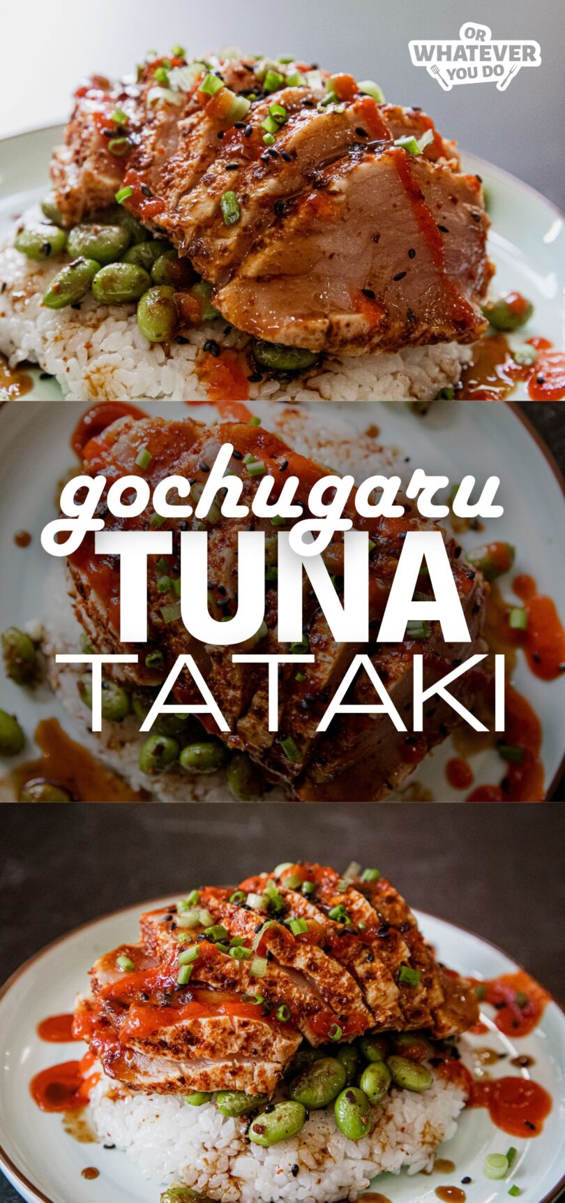 Gochugaru Tuna Tataki