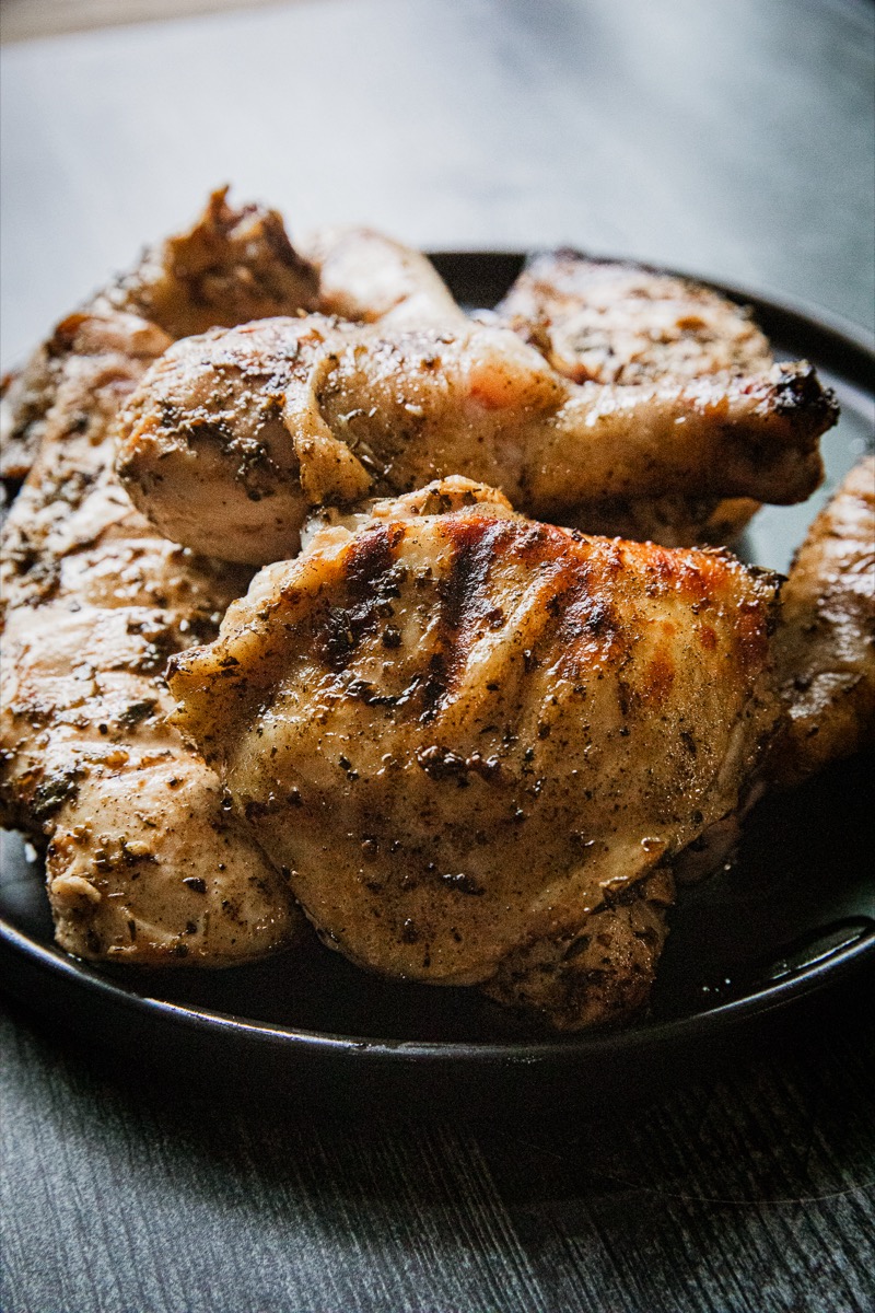 Grilled Chicken with Italian Marinade