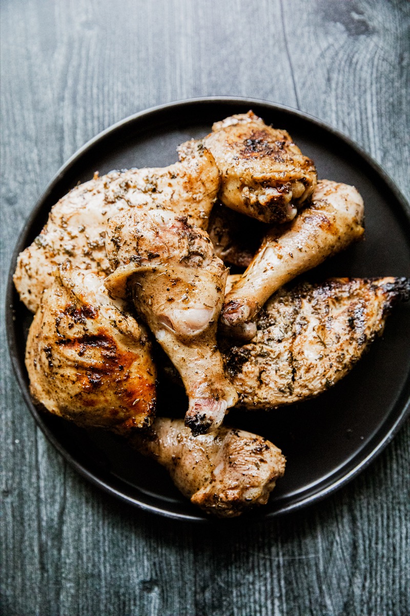 Grilled Chicken with Italian Marinade