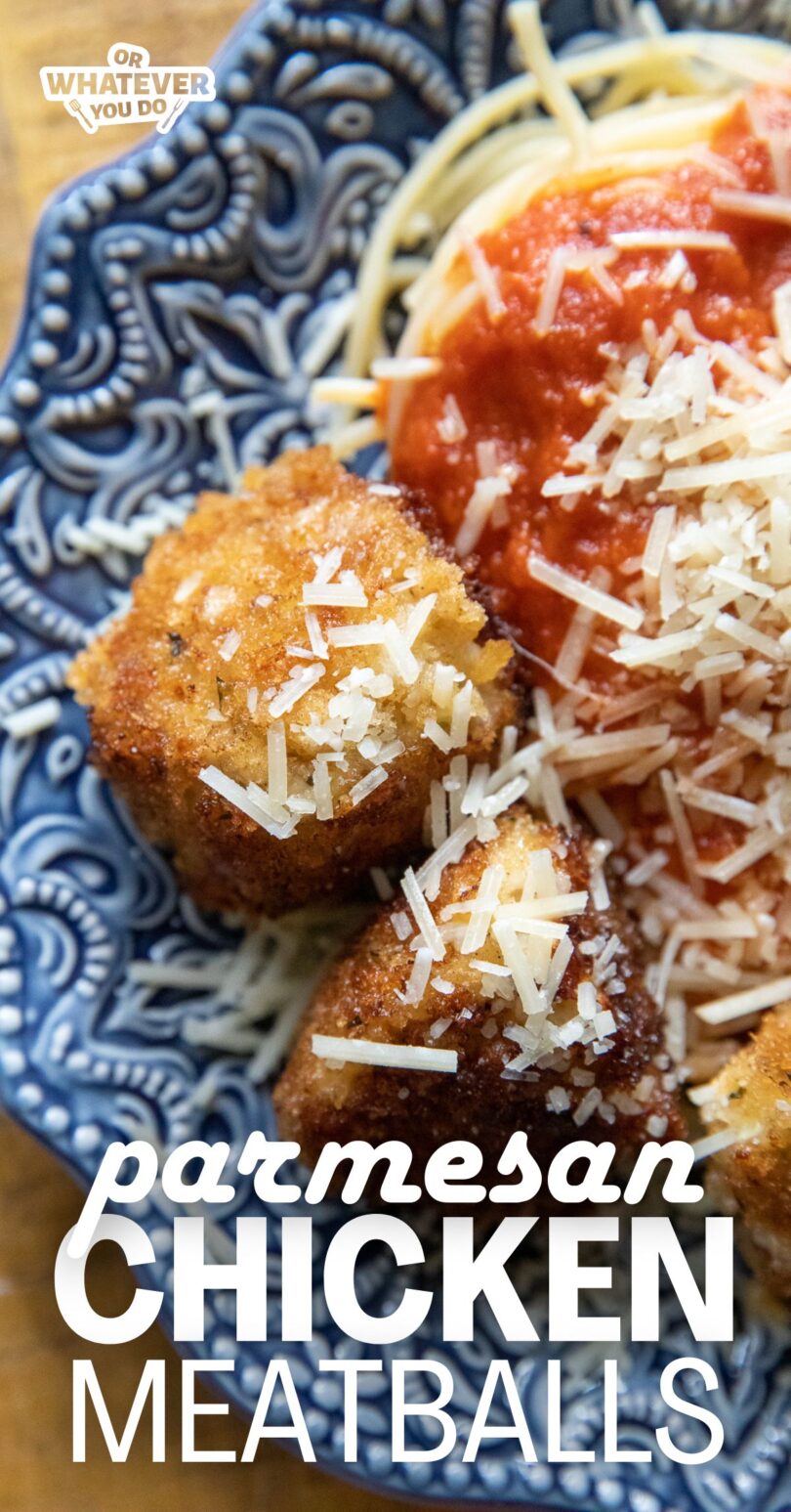 Parmesan Chicken Meatballs