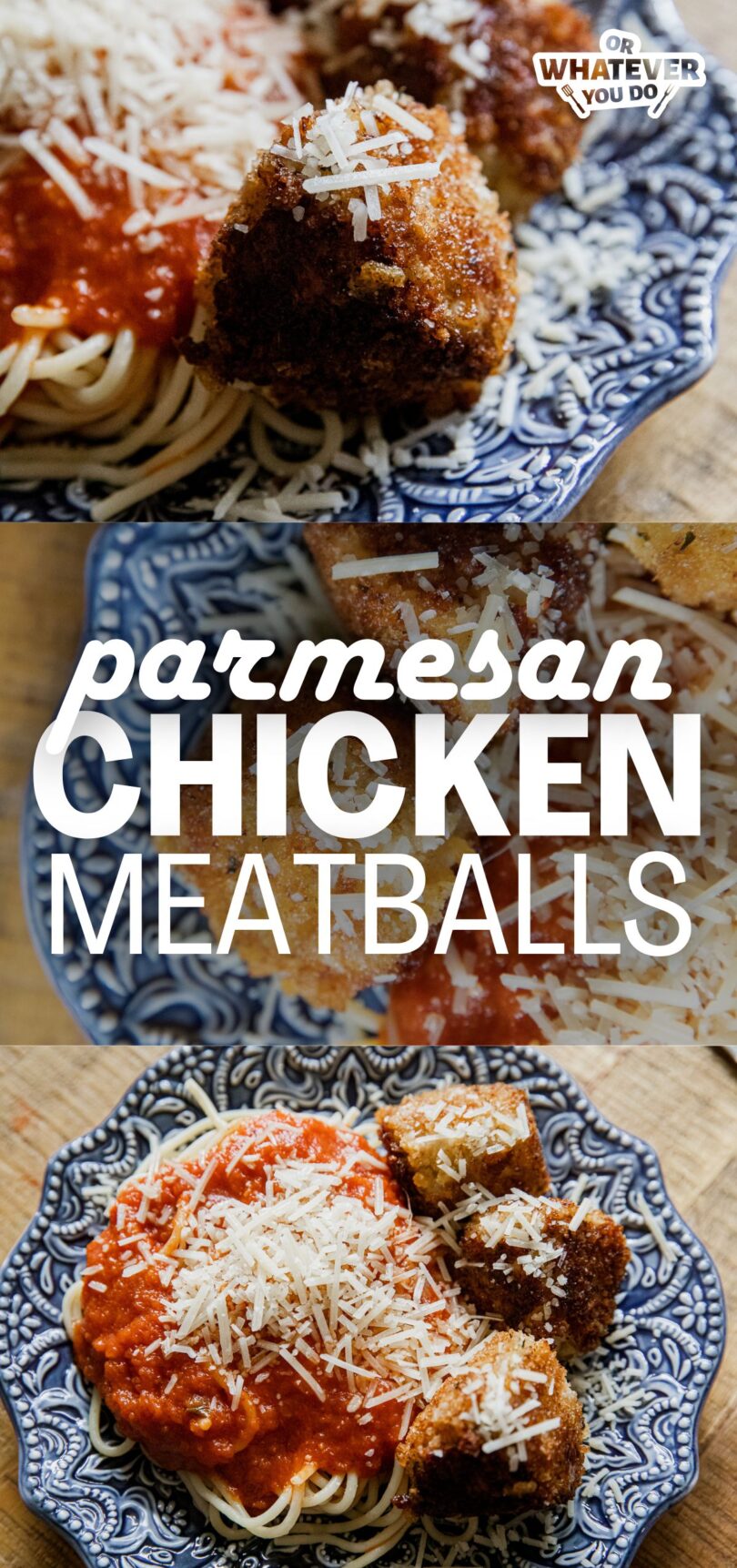 Parmesan Chicken Meatballs