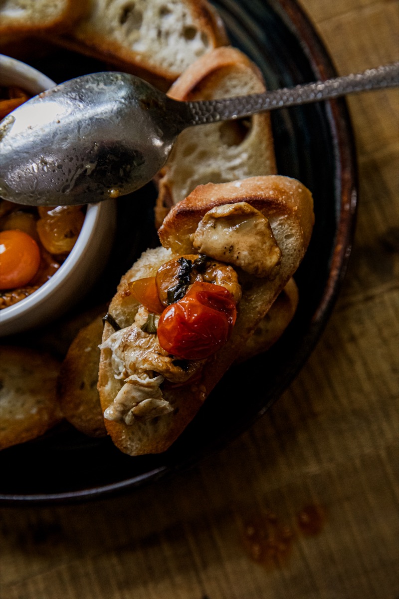 Smoked Caprese Salad