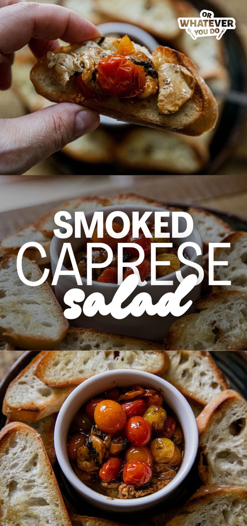 Smoked Caprese Salad