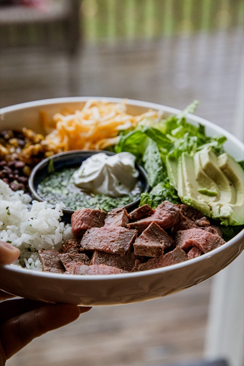 Chipotle Copycat Steak Burrito Bowls