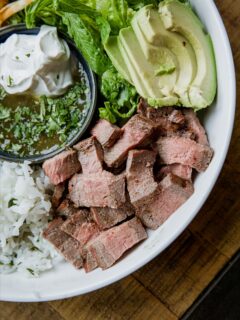 Chipotle Copycat Steak Burrito Bowls