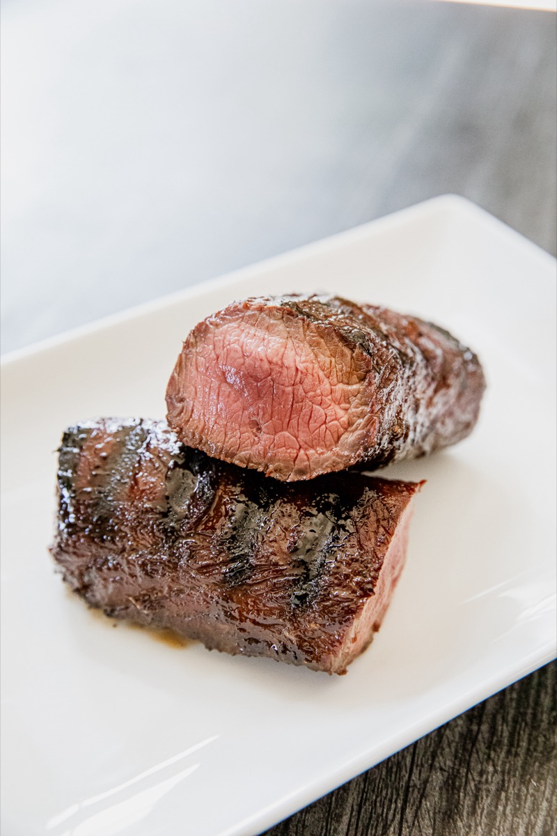 Grilled Teriyaki Venison Backstrap