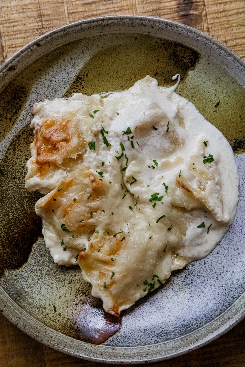 Traeger Parmesan Ravioli