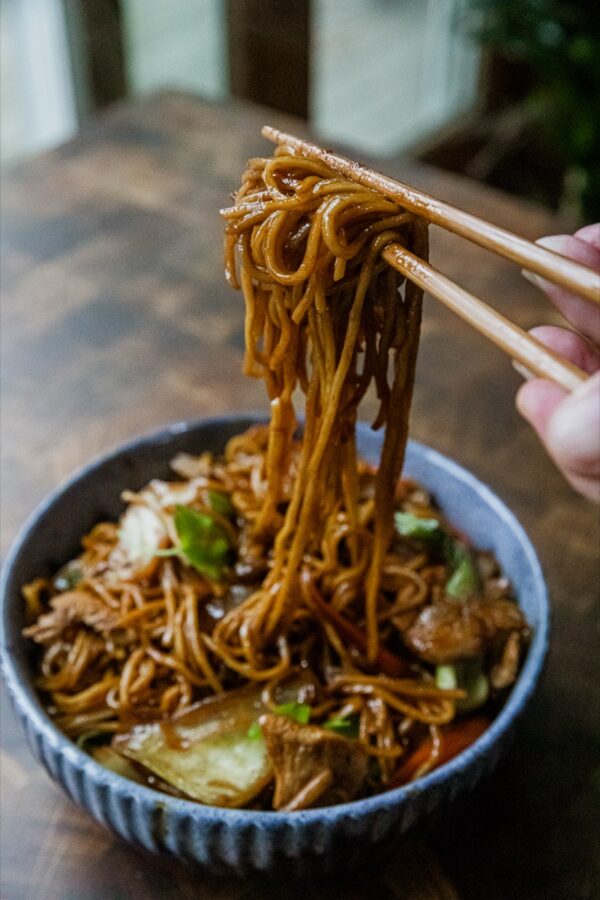 Chicken Yakisoba