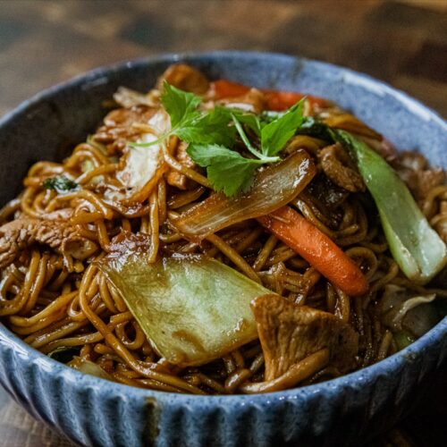 Chicken Yakisoba