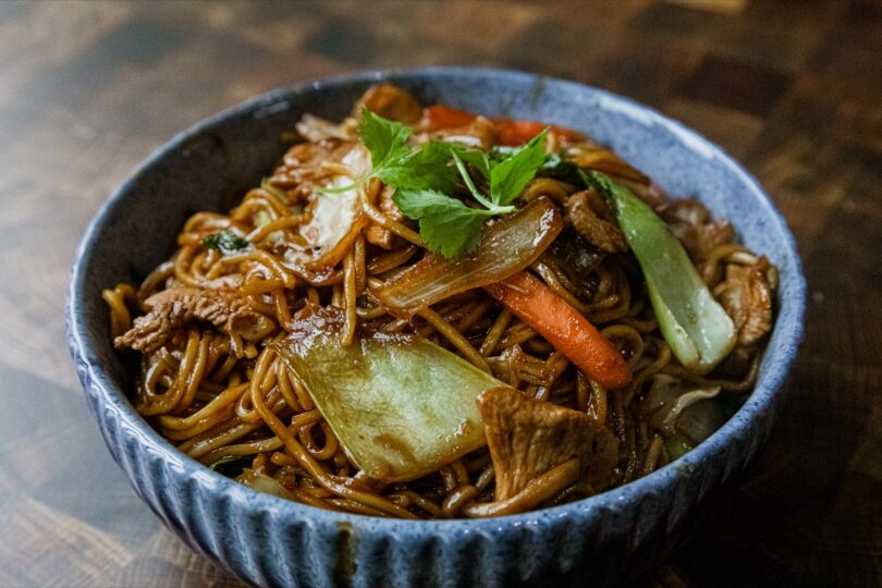 Chicken Yakisoba